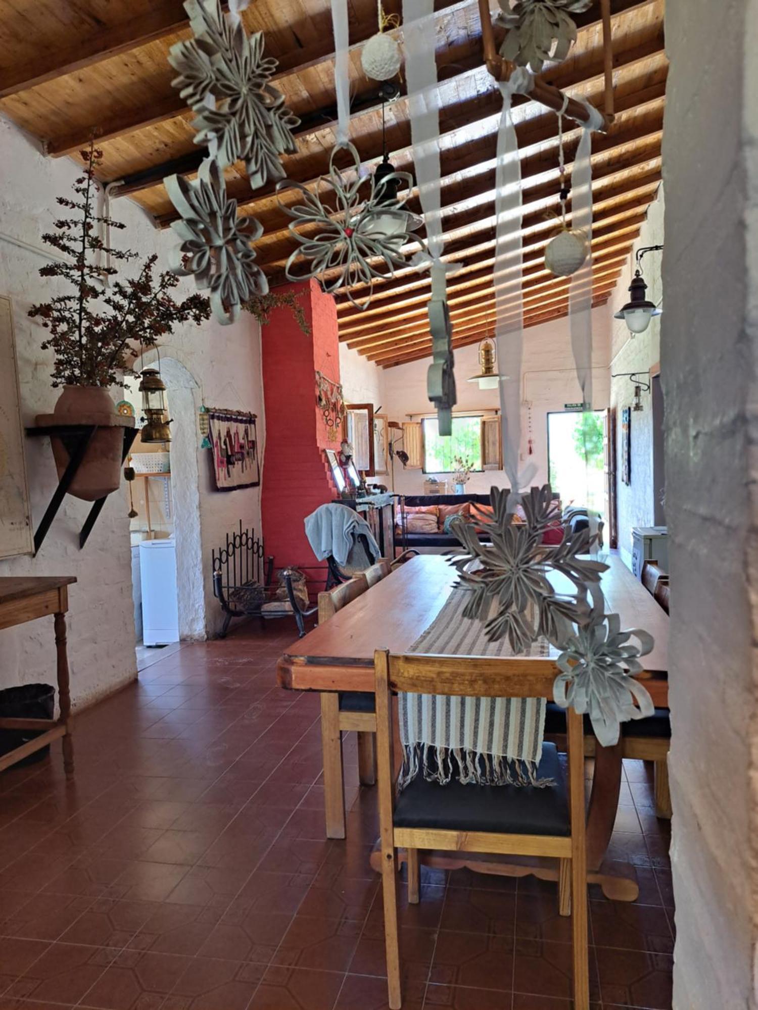 Aire De Barreal Hostel Andino Eksteriør billede